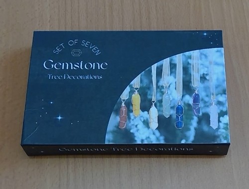 Set seven gemstone - gemstone, tree