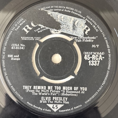 Elvis presley singles see - elvis, x