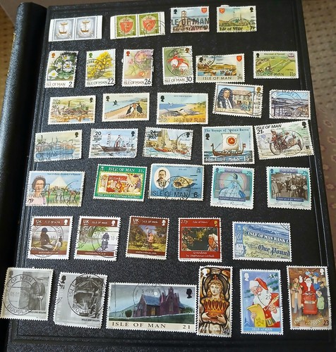 Stamps from the - from, man