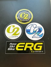 Concept 2 Stickers (Lot of 4