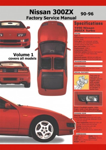 Nissan 300zx factory - 300zx, 90-96