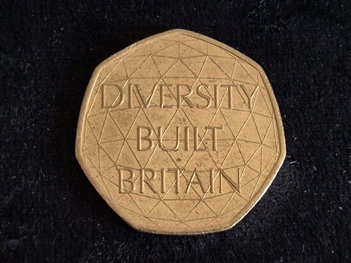 Diversity built britain 50p - britain,