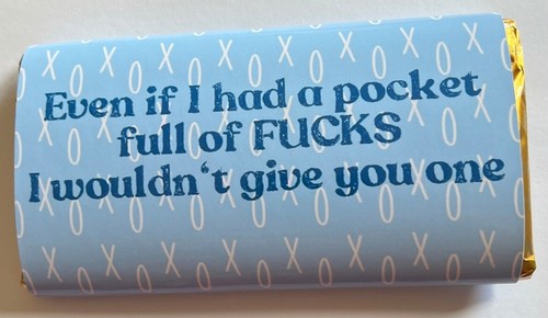 Rude funny joke chocolate - joke.,