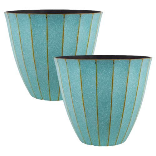 2pc patina copper plastic - 2pc,