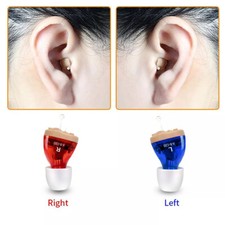 Digital Hearing Aid In-Ear Invisible Sound Voice Amplifier Enhancer Loudspeaker
