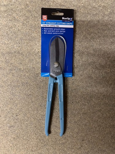 Straight cut tin snips - snips, 250mm