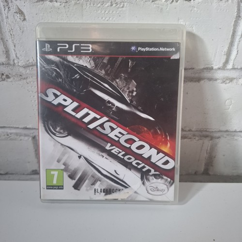 Split second velocity - split/second:,