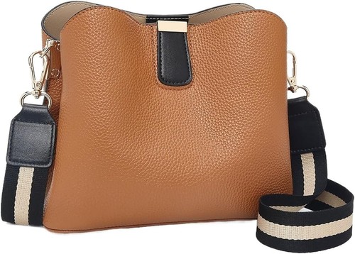 Women leather bucket bag - bucket,