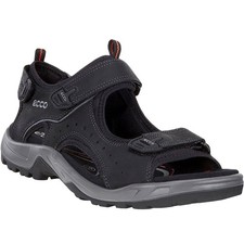 Ecco Mens Offroad Andes II Outdoor Hiking Walking Trail Sandals Shoes - Black