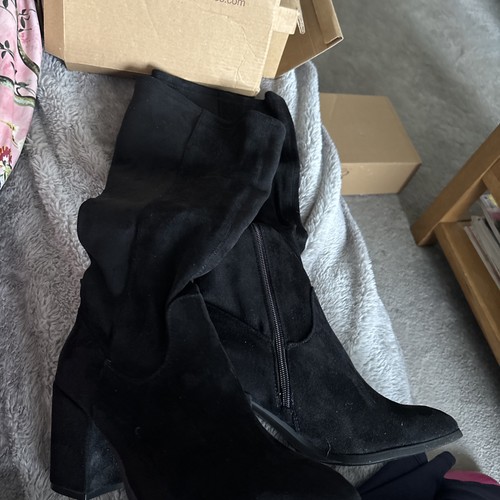 Women knee length suede - women’s,