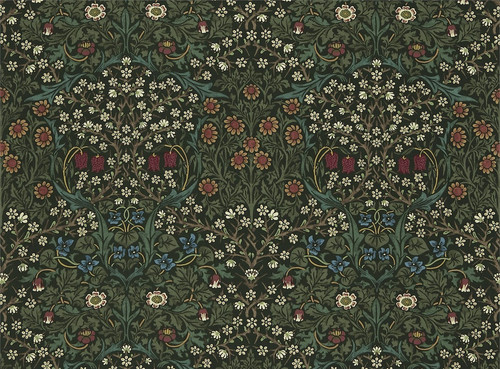 William morris curtain fabric - william,