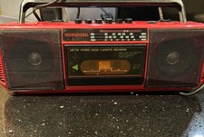 Retro Vintage International Radio Cassette Player Ghetto Blaster AM/FM  - Tested