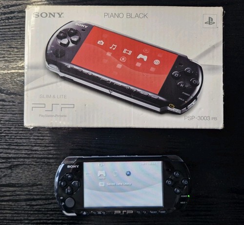Black psp 3003 - 3003, (boxed)