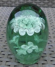 Victorian Green Heavy Glass