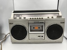 Vintage Sony CFS-45L Stereo Cassette-Corder Radio - Working - Boombox - Ghetto