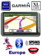GARMIN 760 SAT NAV 2024 UK FRANCE SPAIN PORTUGAL SPEED CAMERA BLUETOOTH B-SCREEN