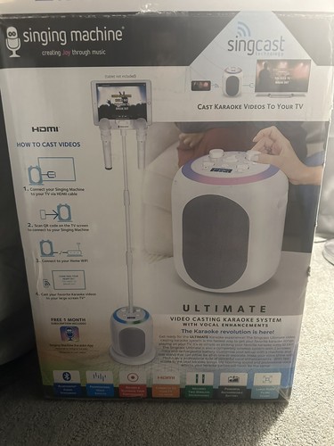 Singing machine singcast - singing,