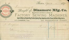 1879 Dinsmore Factory Sewing