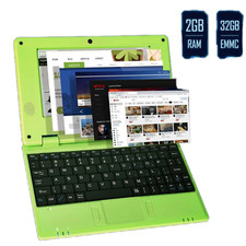 7'' Mini Laptop Computer Quad Core Android 12.0 Netbook 2GB RAM+32GB ROM For Kid