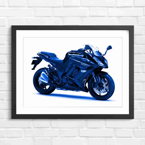 Blue kawasaki z1000 - z1000, sx