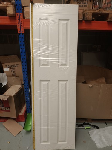 White panel internal door - panel,