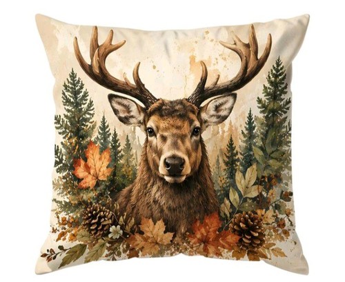 Beautiful deer cushion - beautiful,