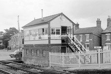 2 x RAILWAY NEGATIVES: WEM