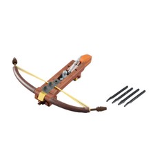 57 PCS MOC Usable Crossbow with Four Arrows Building Blocks Toys for Adults