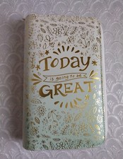 Recollections Zippered Monthly Goals 12 Month Planner 6 Ring Organizer Undated 