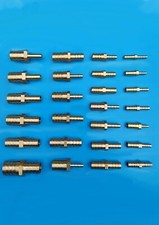 Brass Reducing Pipe Hose Barbed Connectors Full Range