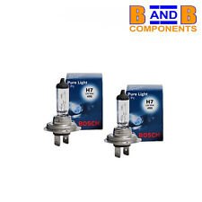 H7 HEADLIGHT LAMP BULBS x 2