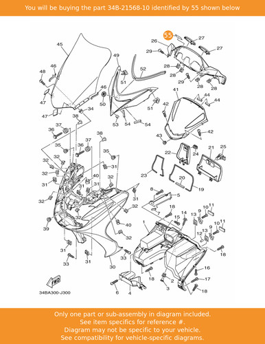 Yamaha label warning - label,,