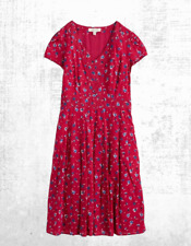 Women’s Seasalt Tea Dress Short Sleeve Garden in Dahila Villa Floral