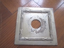 VINTAGE BRASS LIGHT SWITCH SURROUND