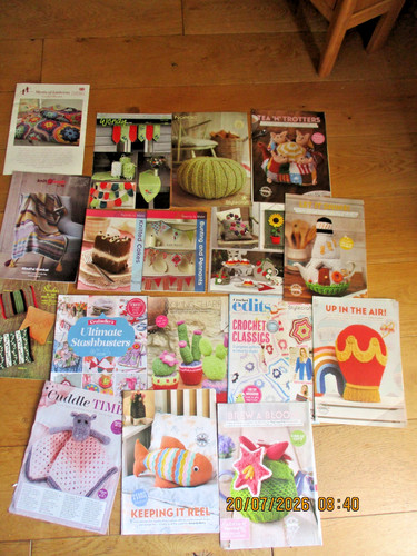 Job lot knitting - knitting, crochet