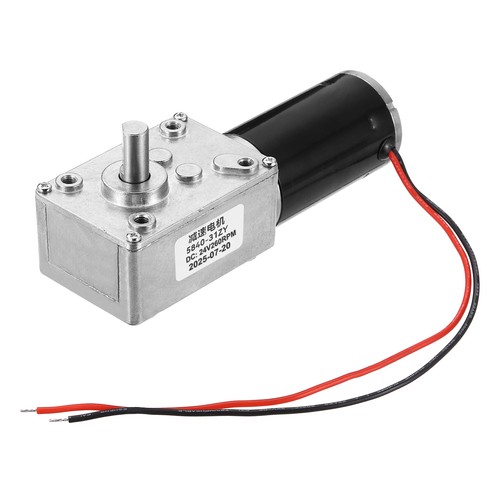 Dc24v 260rpm steel worm geared - dc24v,
