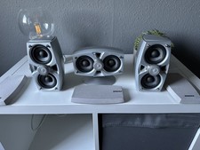 Sony SS-MS545 Pascal Home Cinema Satellite Speakers (3) 120 W Great Condition