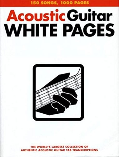Acoustic guitar white pages - guitar,