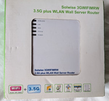 Solwise 3GWIFIMRW 3.5G Plus WLAN Wall Server Router