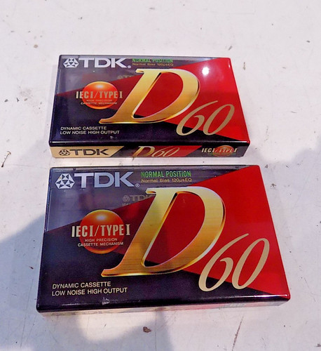 Brand new sealed tdk - 2x,