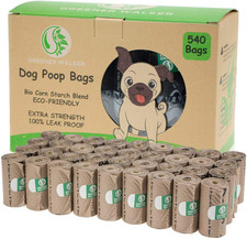 Poo Bags for Dog Waste, 540