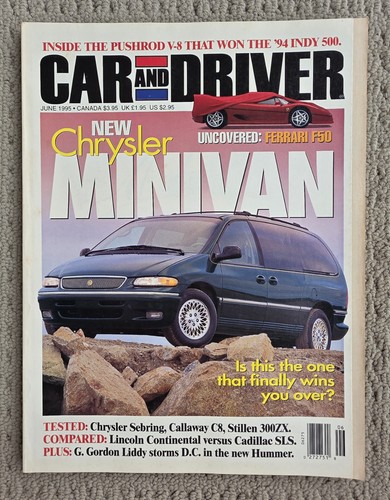 Car and driver magazine june - and,