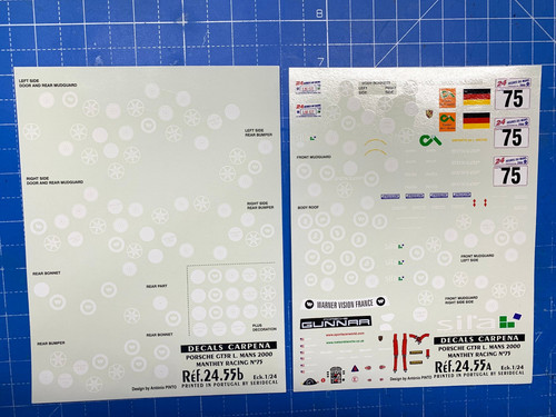 Carpena decals porsche - carpena,
