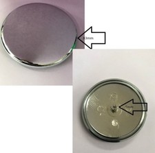  Bath Clicker Waste Overflow Cover 