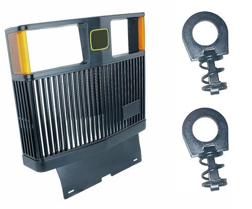 Front grille clips replaces - grille, &