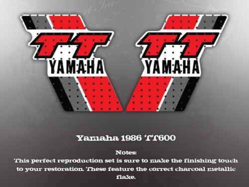 Yamaha 1986 tt600 wicked - tt600, tough