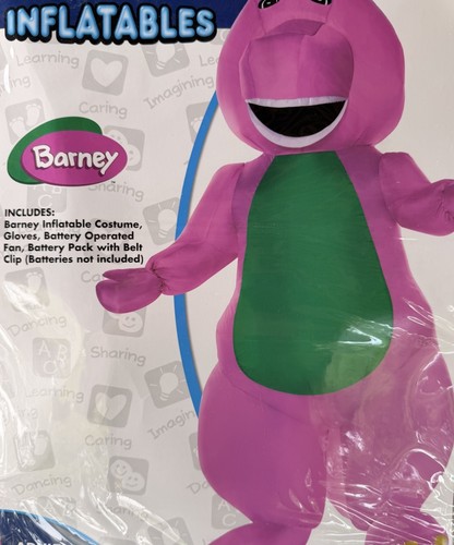 Adult barney inflatable - barney,