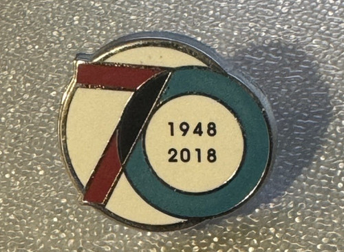 Porsche 70th anniversary pin - anniversary,
