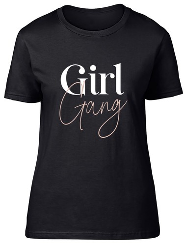Girl gang fitted womens - girl,