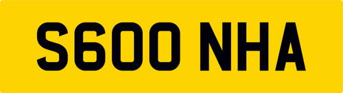 Shona private dvla car - private, reg